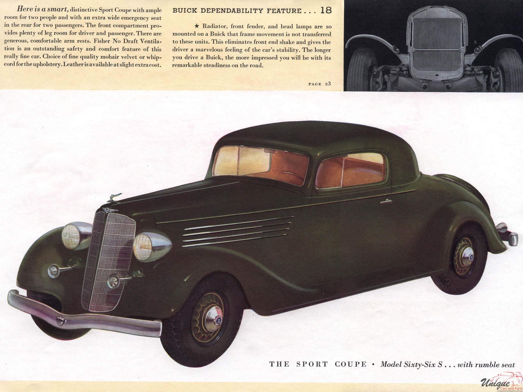 1935 Buick Brochure Page 8